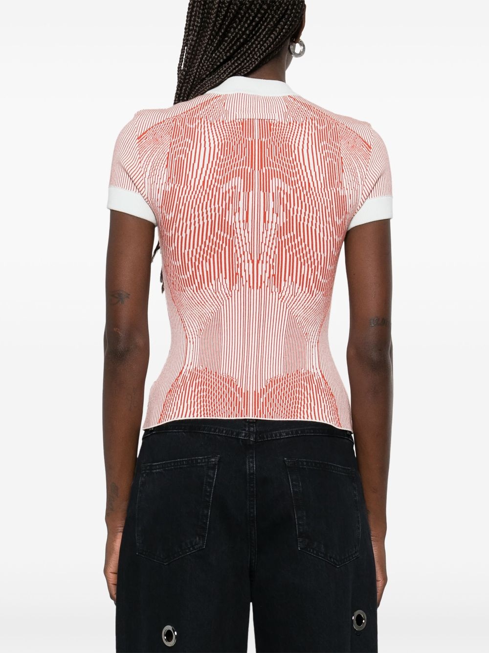 The Morphing Pinstripes T-shirt - 4