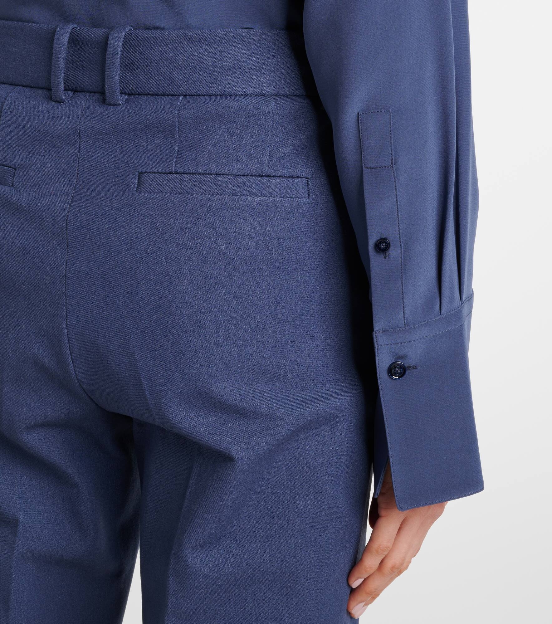 Coleman cropped gabardine slim pants - 6