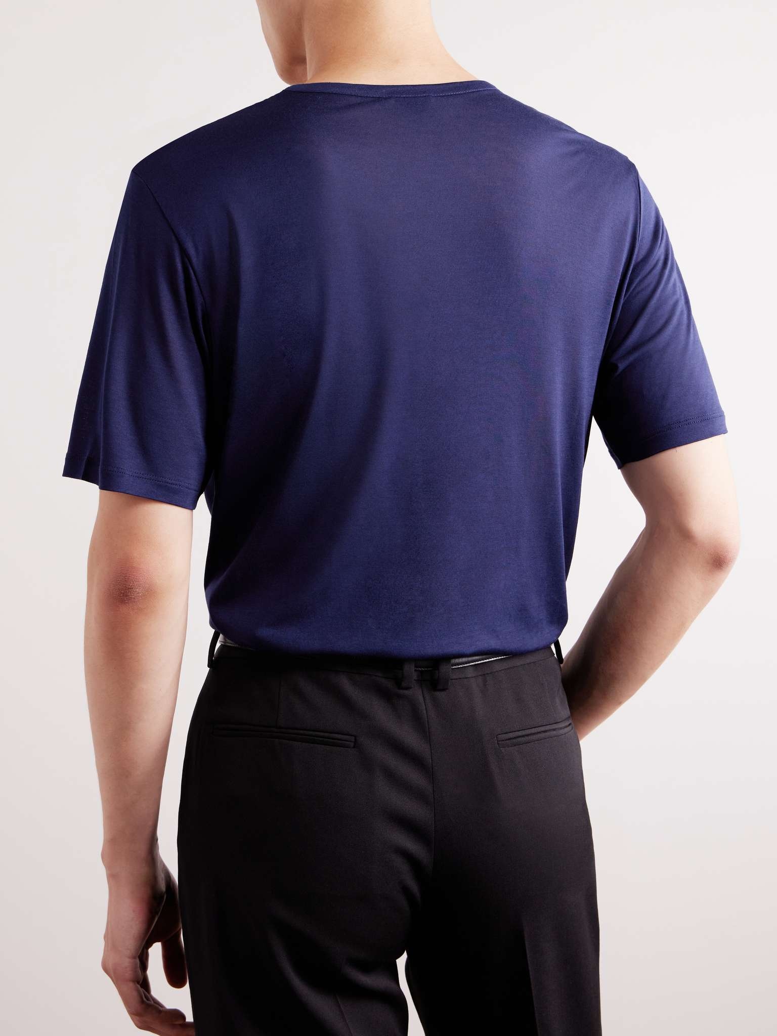【送料&関税込】Saint Laurent Dark Grey T-shirt With Logo Le Saint Laurent YSL Shirt (Various Colors) – GP APPAREL