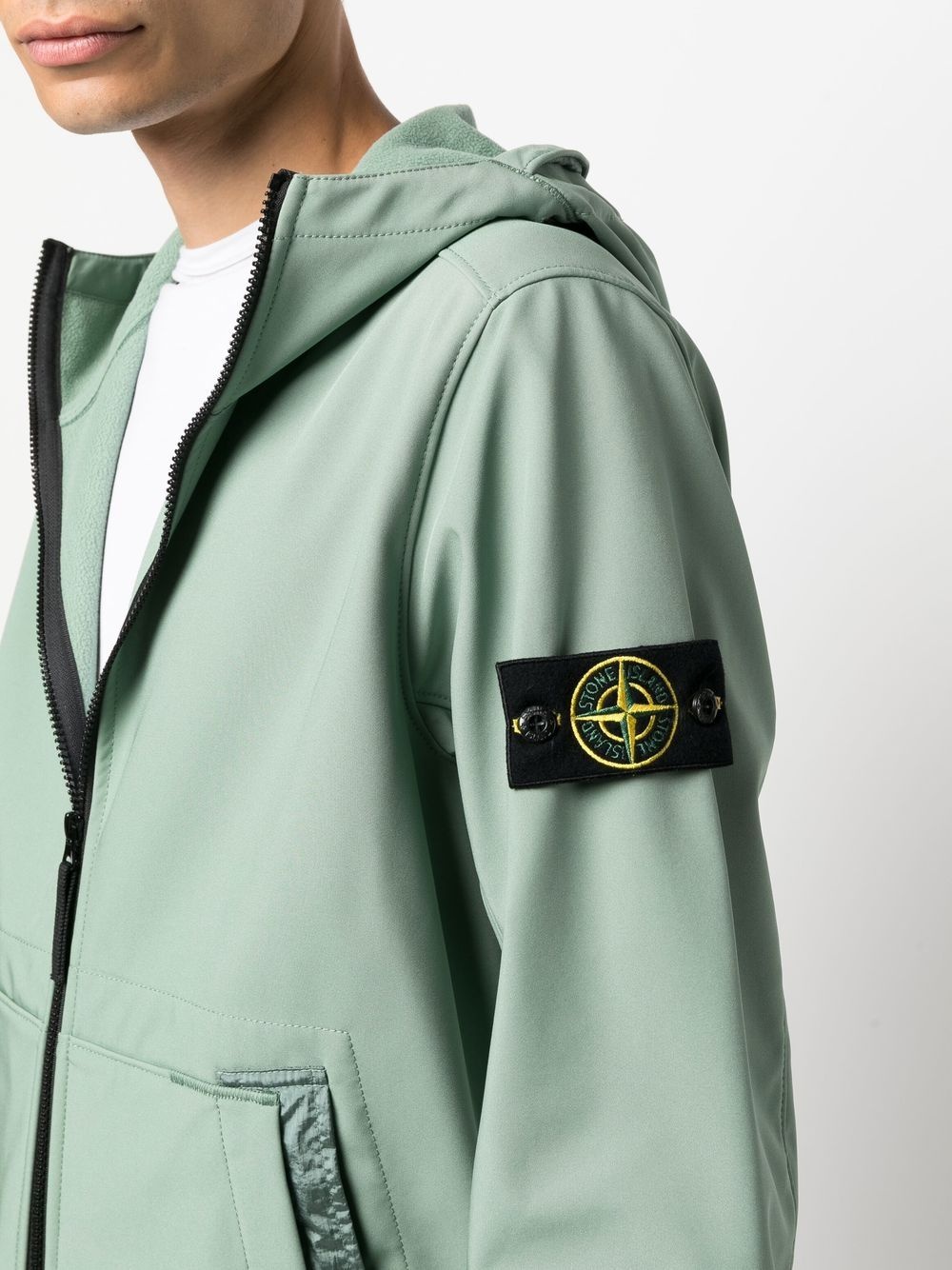 Compass patch hooded jacket - 5