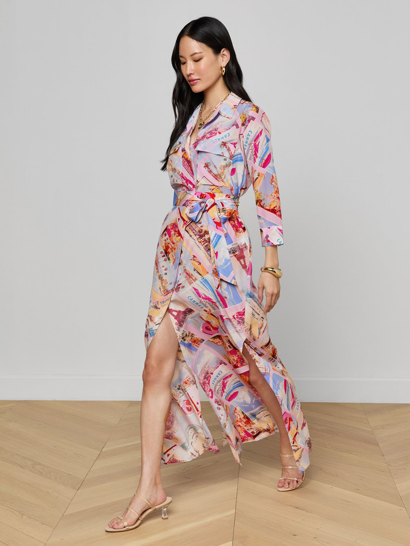 Cameron Silk Shirt Dress 5