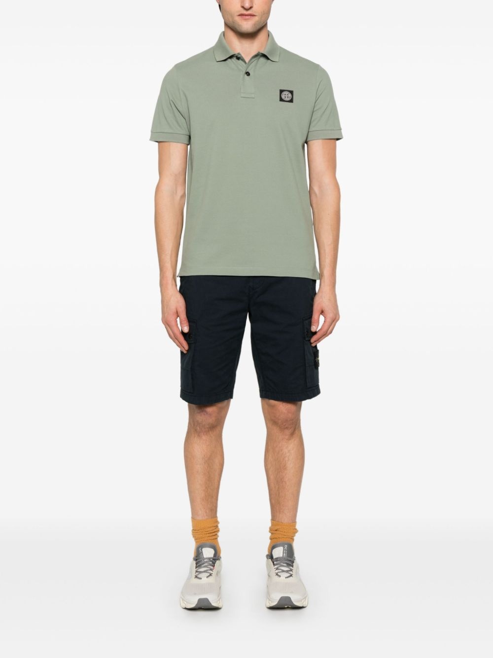 Compass-badge shorts - 2