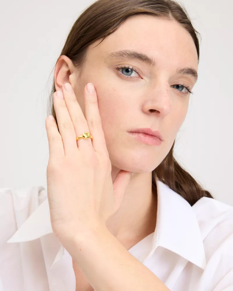 kate spade Kate Spade Fine Time To Shine Gem Ring outlook