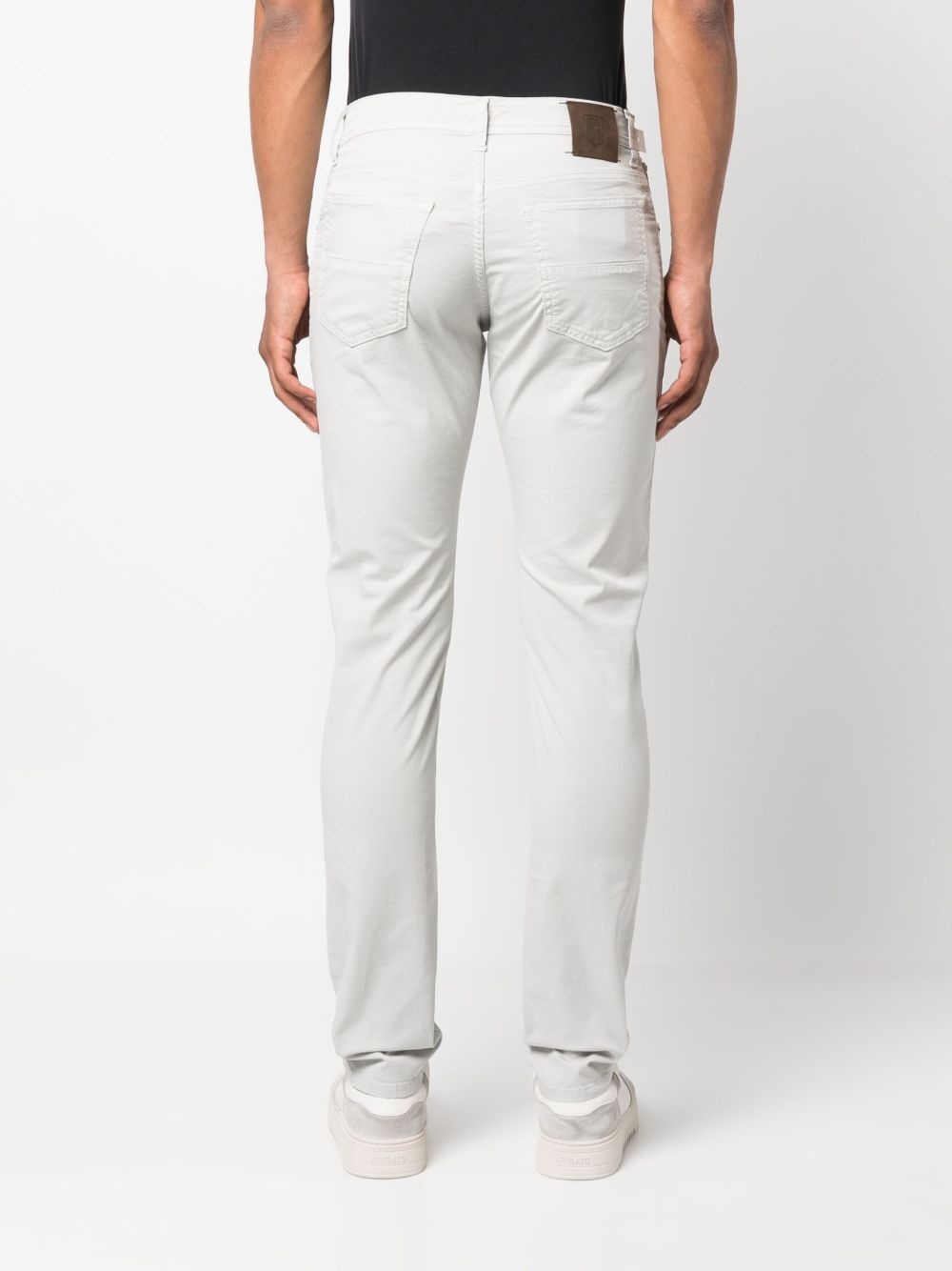 low-rise skinny trousers - 4