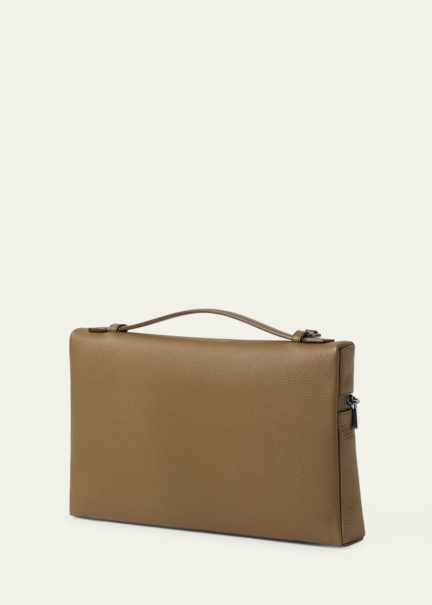 Men's Leather Pouch Bag - 2