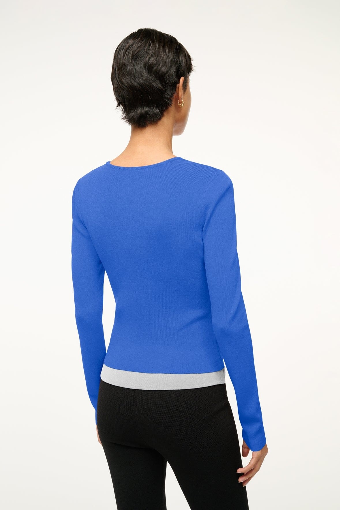 STAUD SALINAS TOP DEEP SEA WHITE - 5