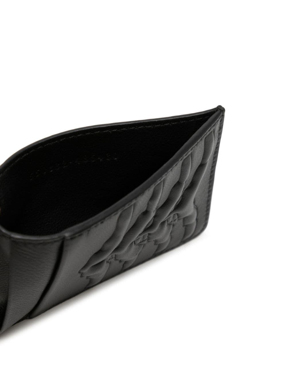 ribcage embossed cardholder - 3