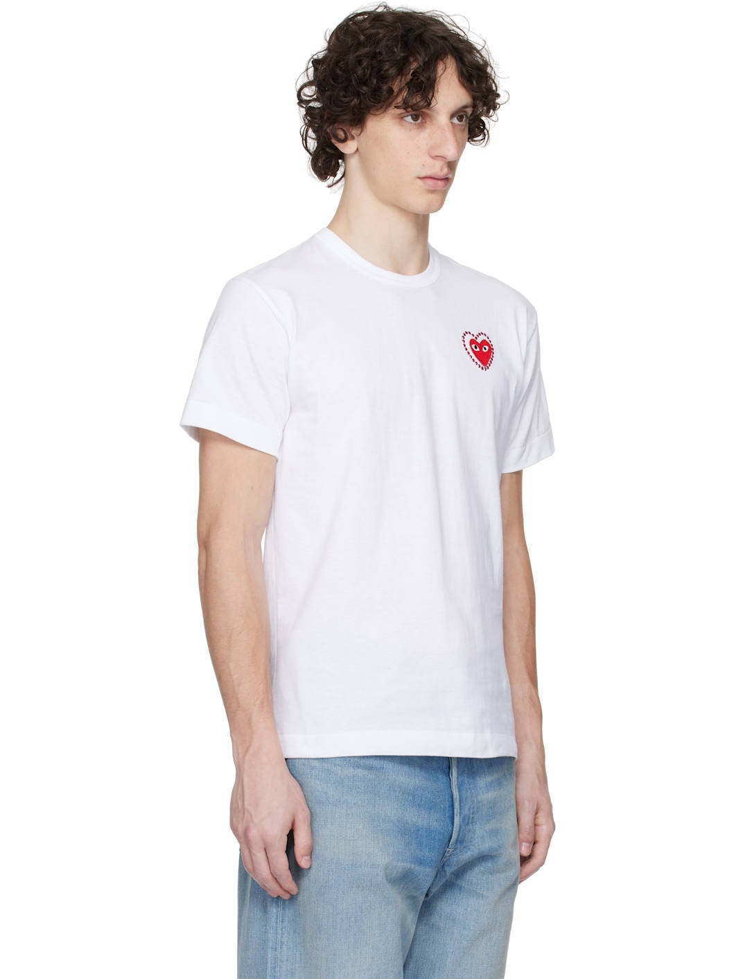 White Metalstone Heart T-shirt - 2
