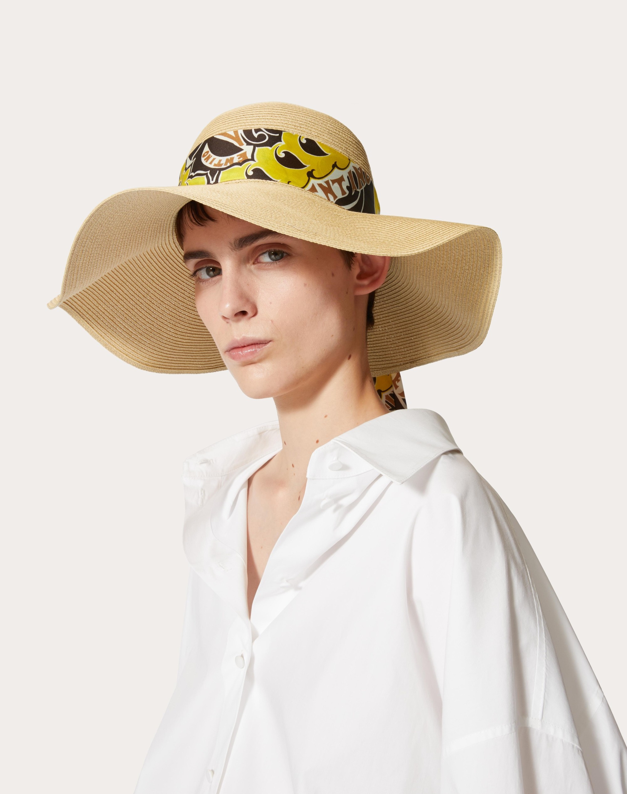 VALENTINO GARAVANI ROMAN STUD HAT - 4