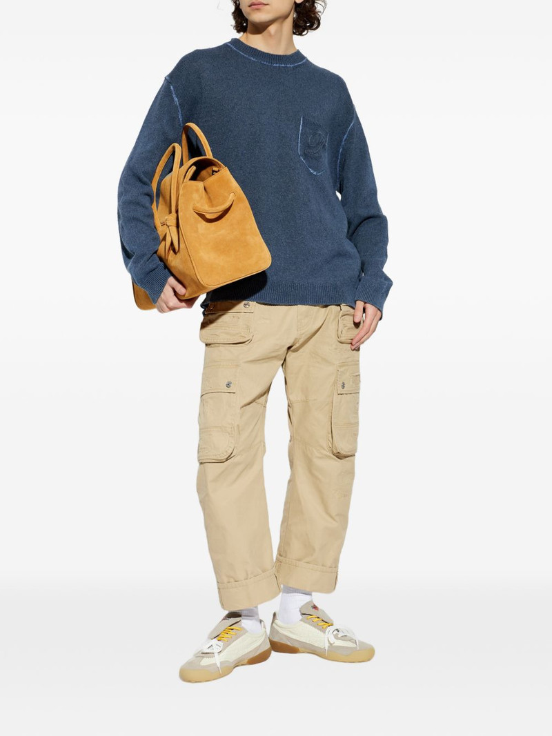 DSQUARED2 logo-embroidered sweater outlook
