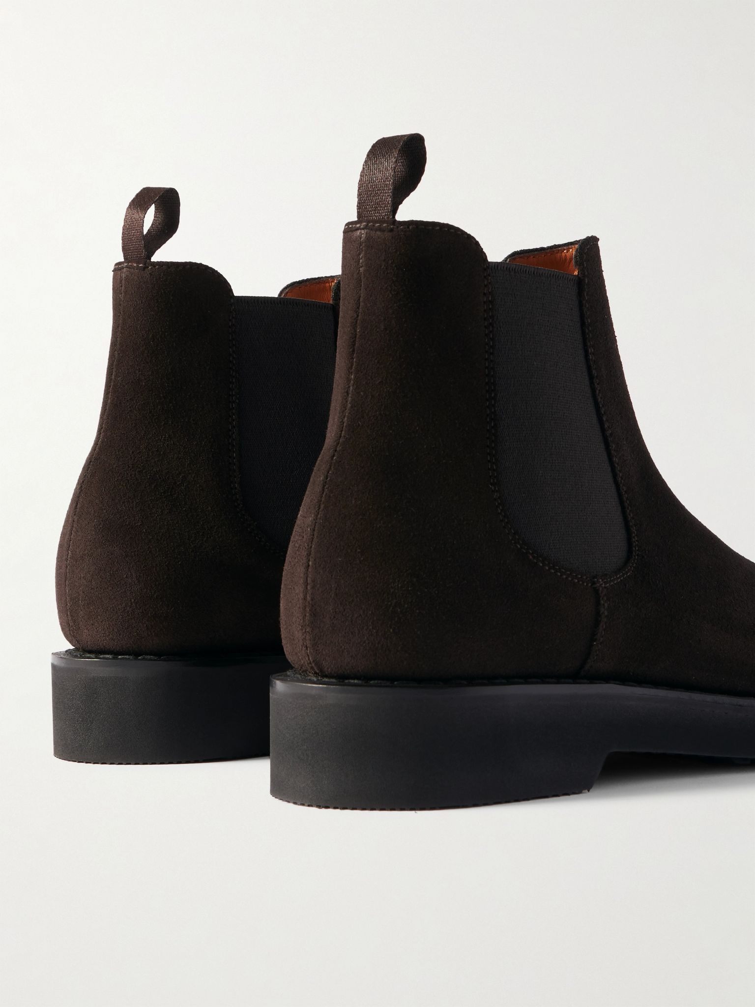 Amberley L Suede Chelsea Boots Dark brown - 5