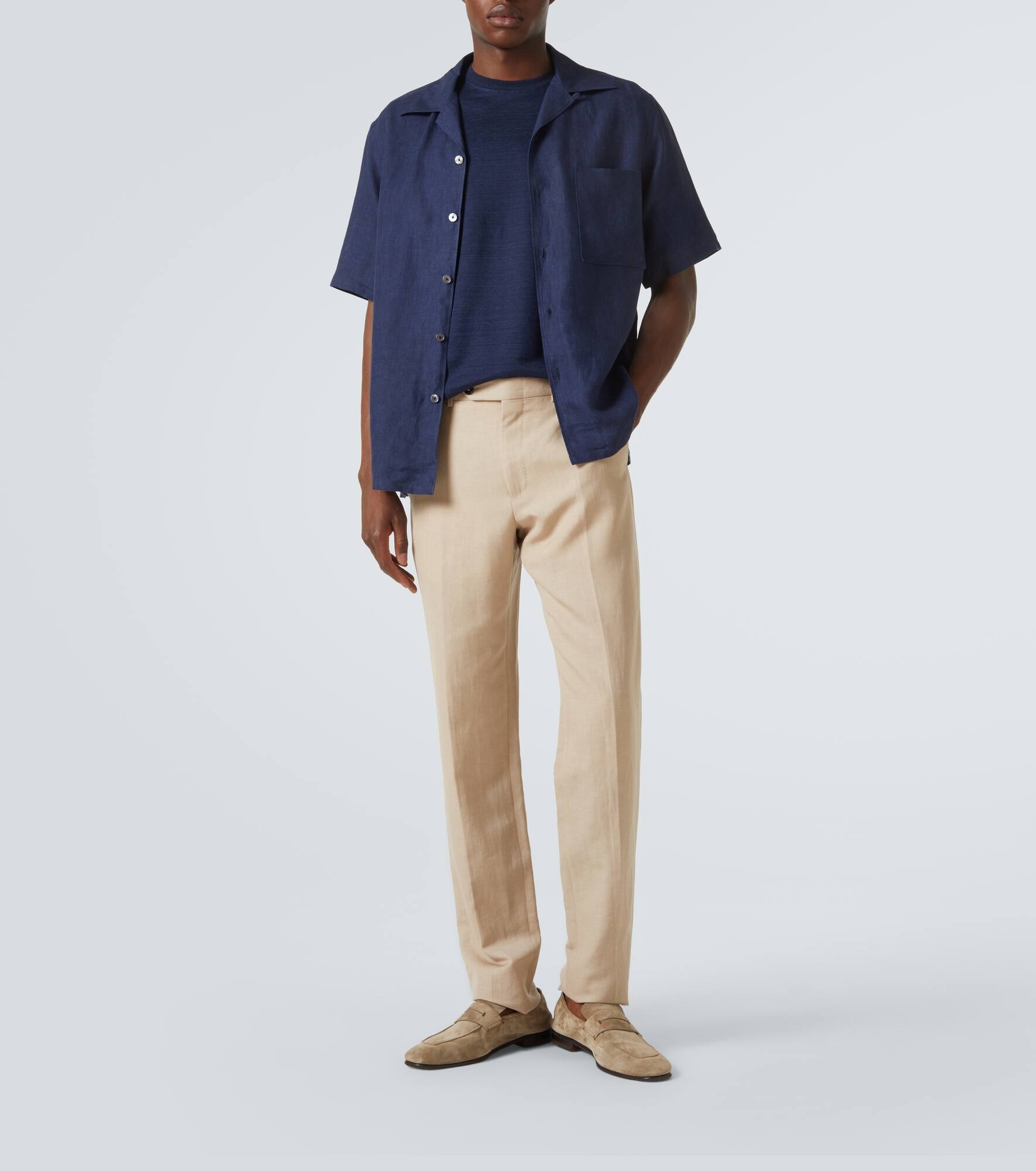 Linen T-shirt - 2