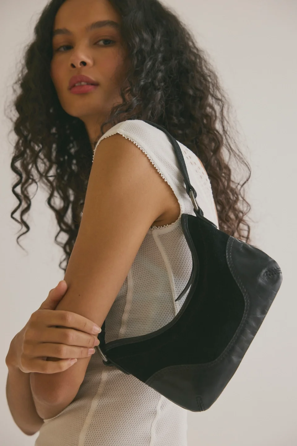 Sindy Leather Shoulder Bag - 1