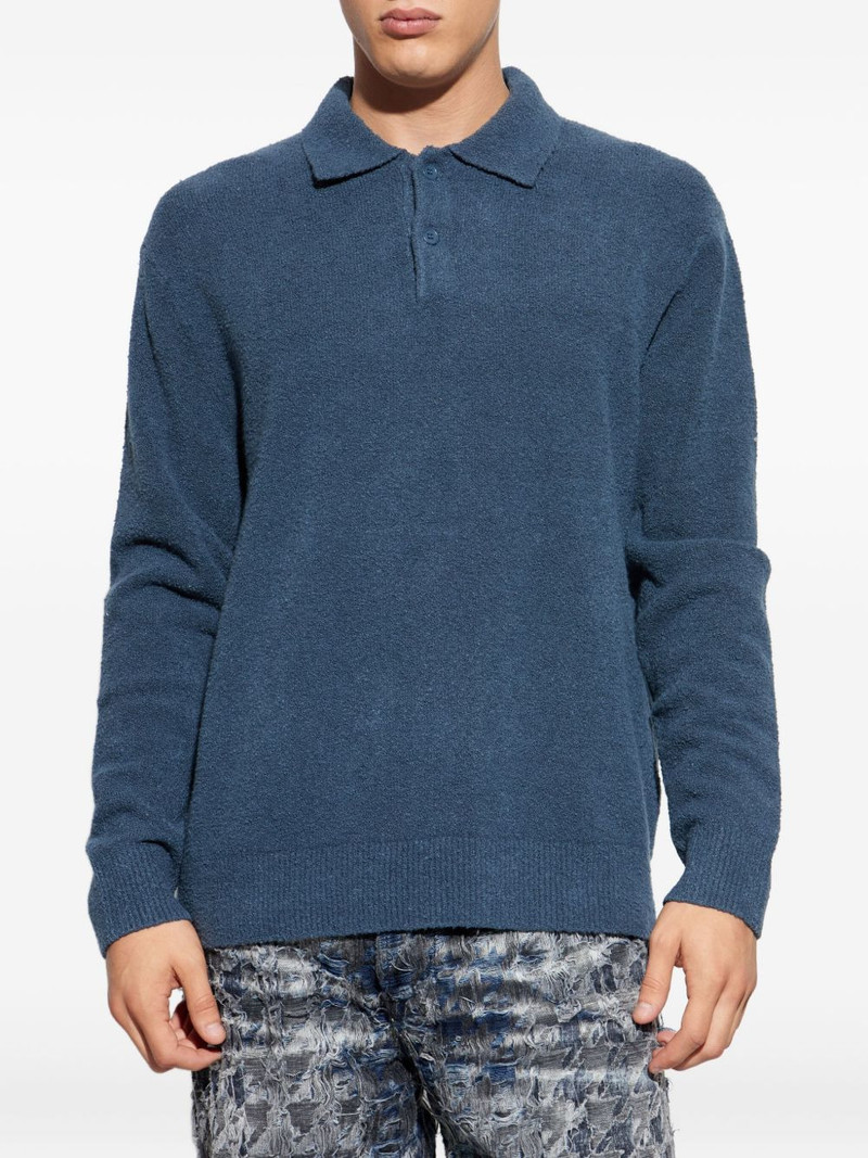 button-fastening polo shirt 3