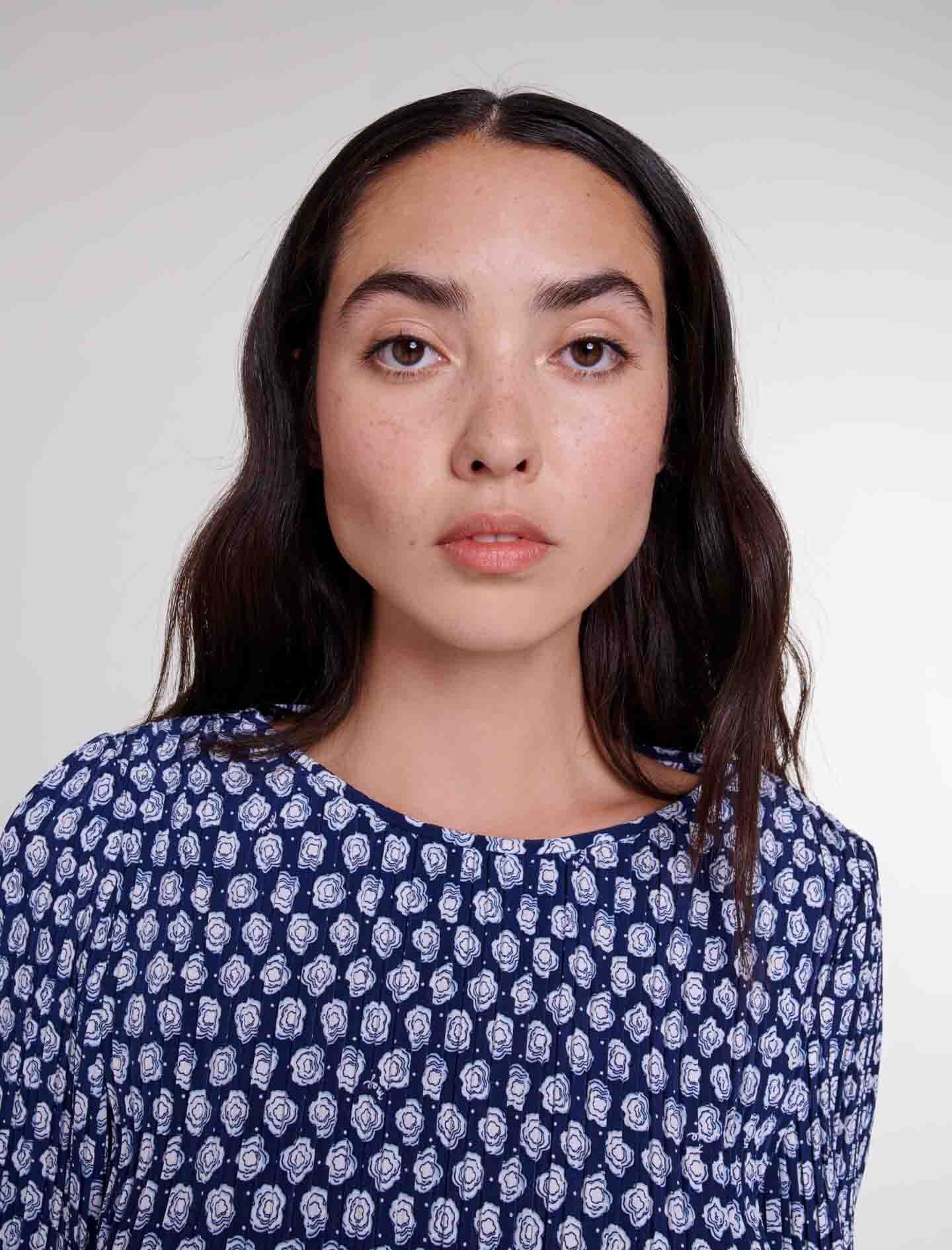 Short floral dress - 6