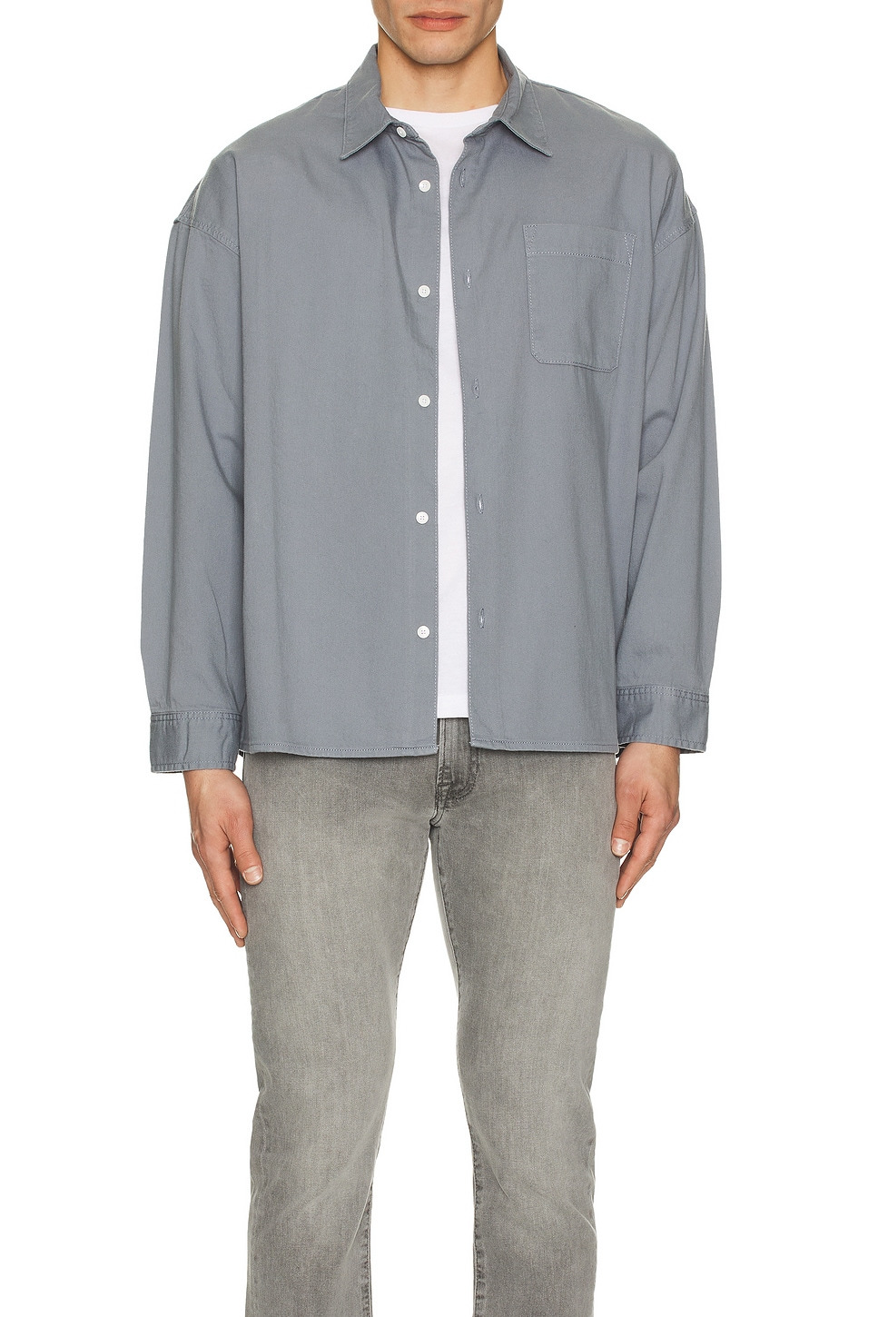 Relaxed Denim Shirt - 3