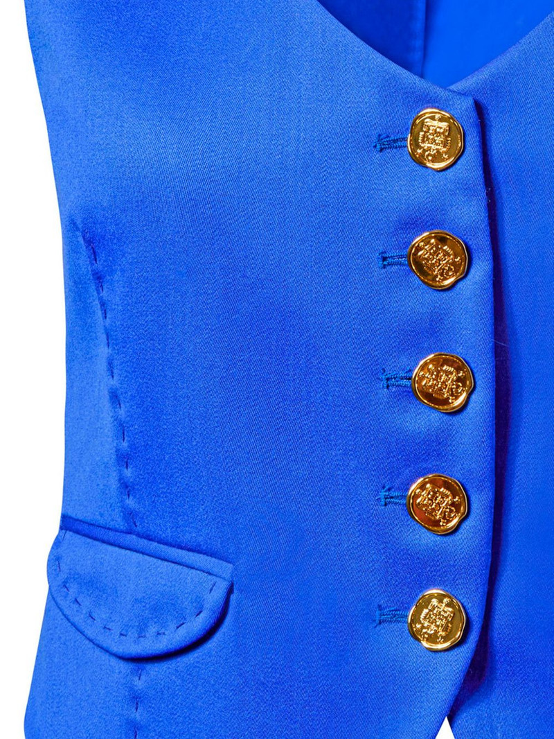 Alejandra Alonso Rojas V-neck wool vest outlook