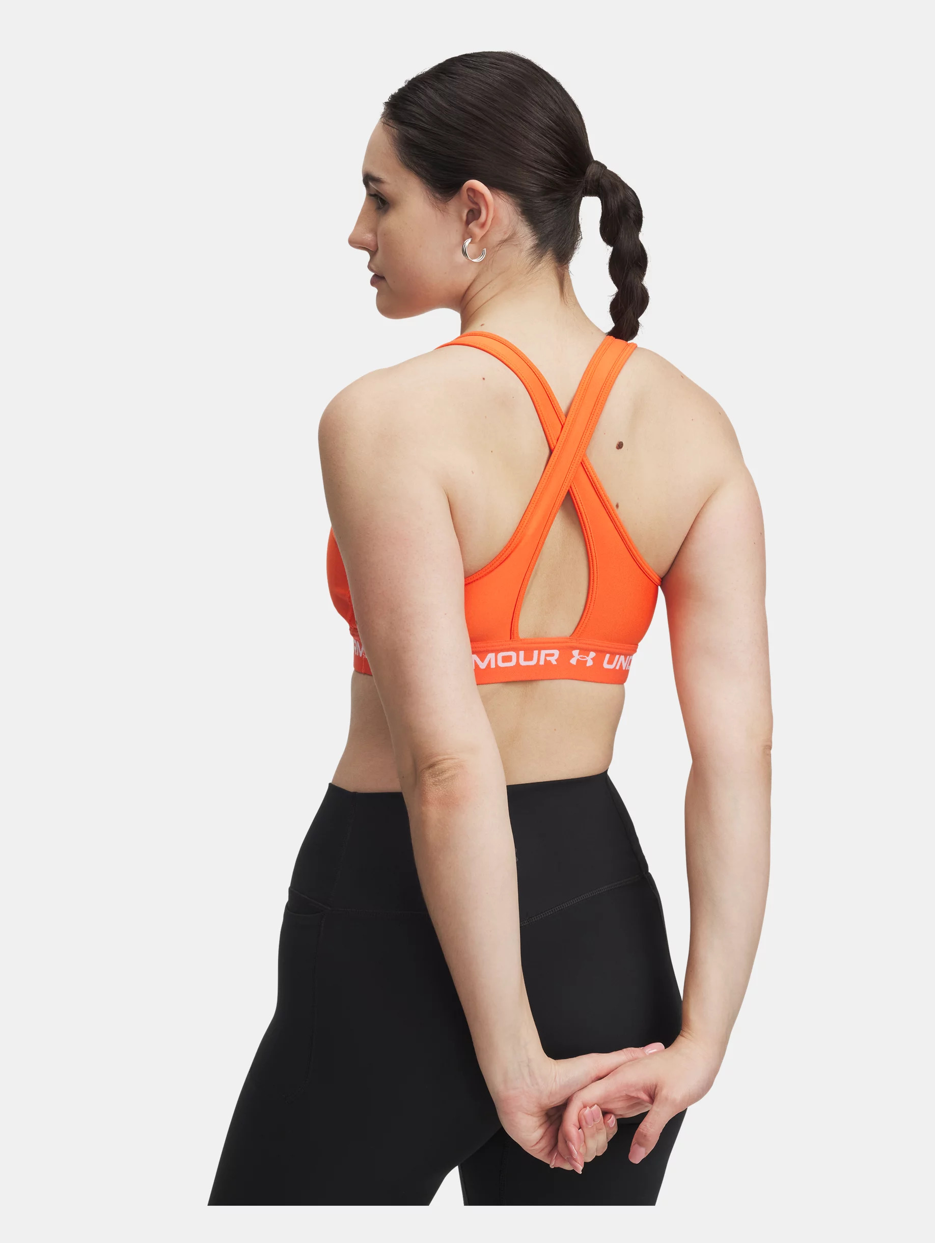 Women's Armour® Mid Crossback Sports Bra - 6