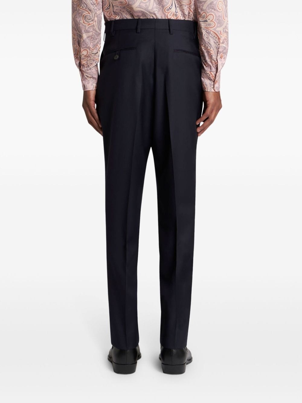 pleated trousers - 4