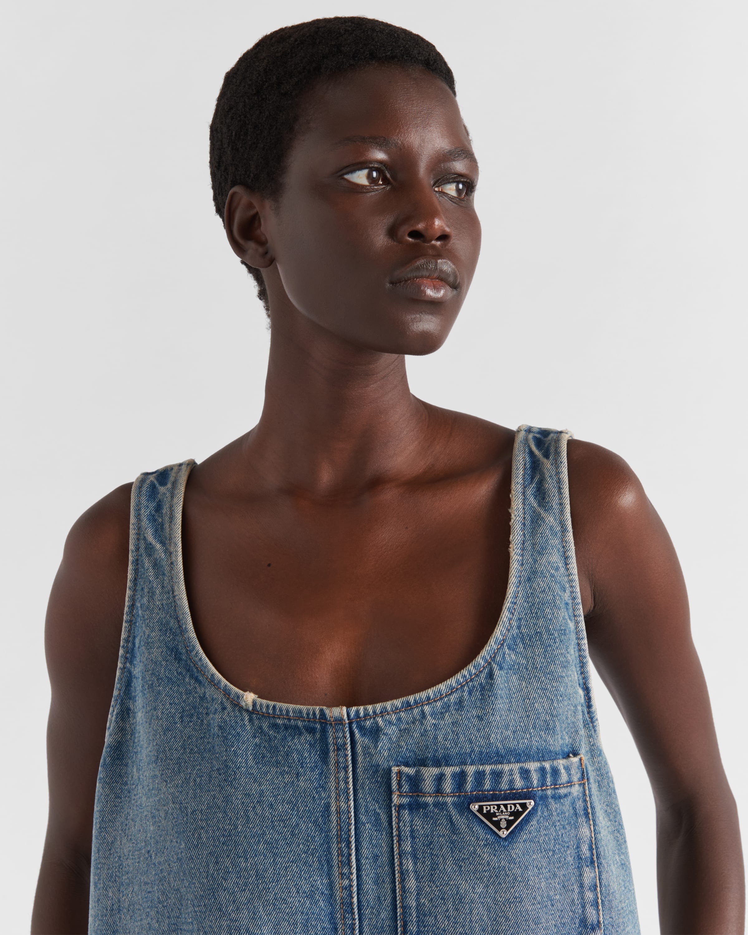Denim playsuit - 3
