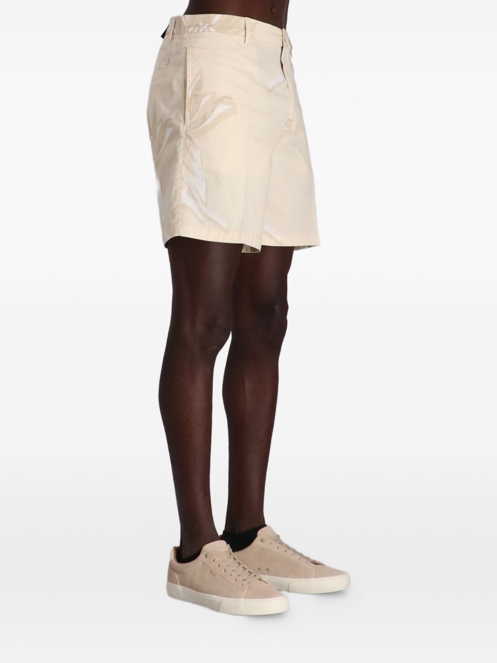 pressed-crease shorts - 3