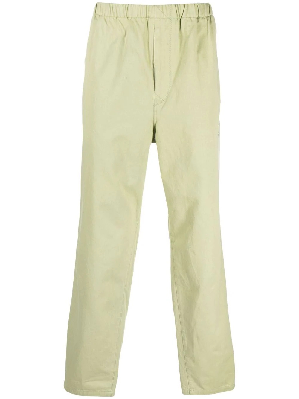 logo-patch trousers - 1