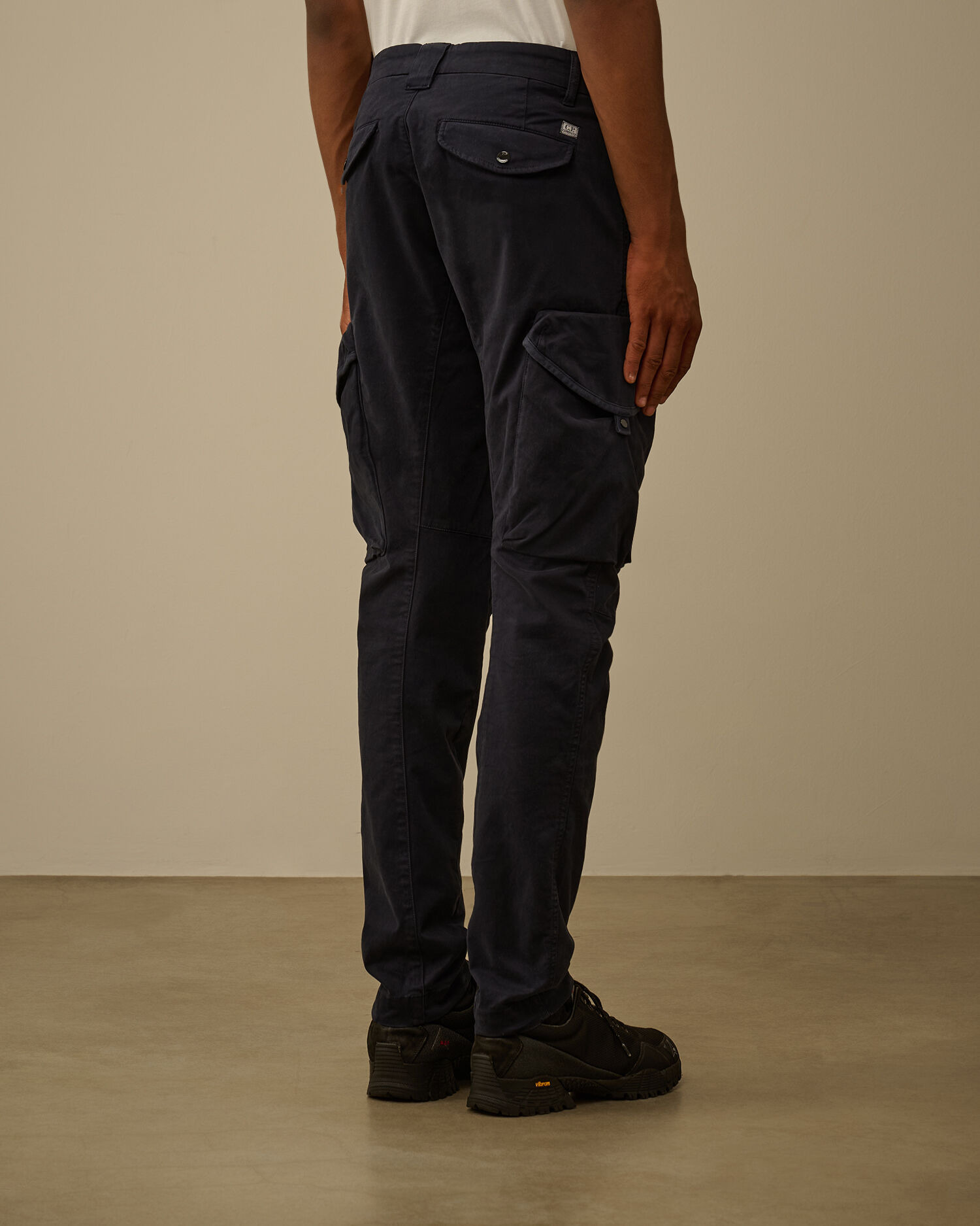 Stretch Sateen Ergonomic Lens Cargo Pants - 4