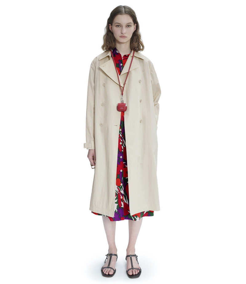 A.P.C. Irene trench coat outlook