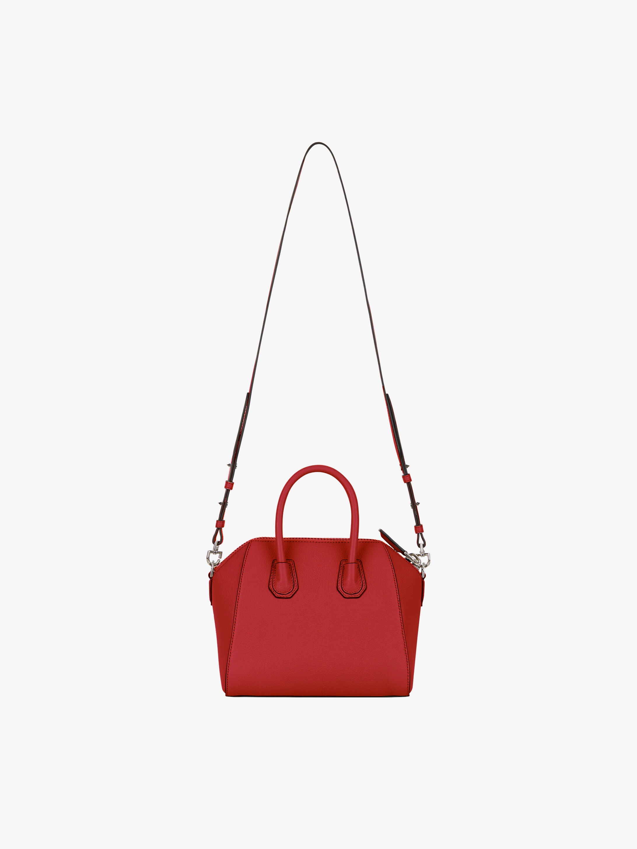 MINI ANTIGONA BAG IN GRAINED LEATHER - 3