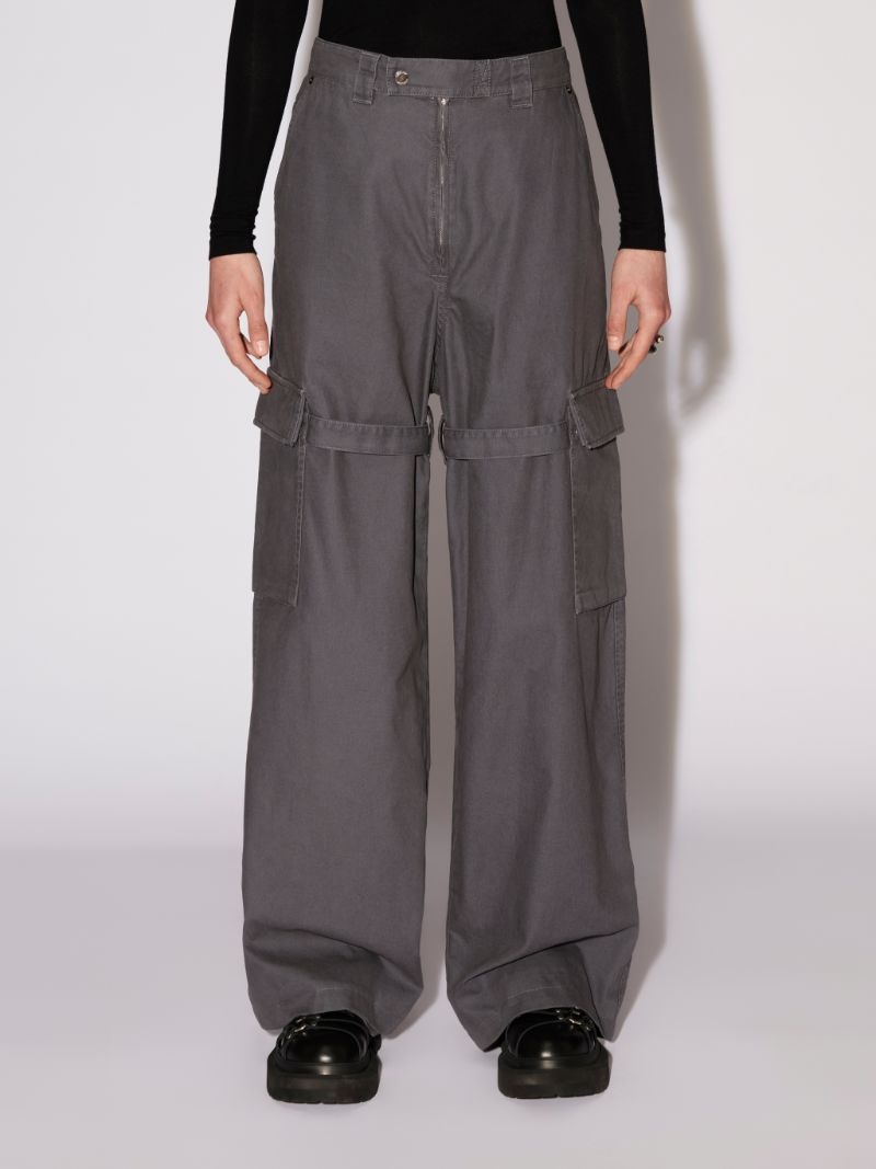 RELAXED FIT CARGO PANTS - 5