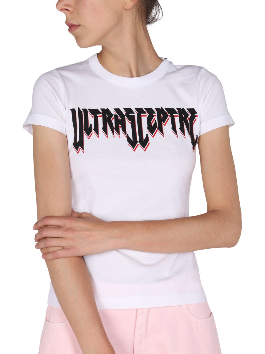 Raf Simons Women Logo Print T-Shirt - 4