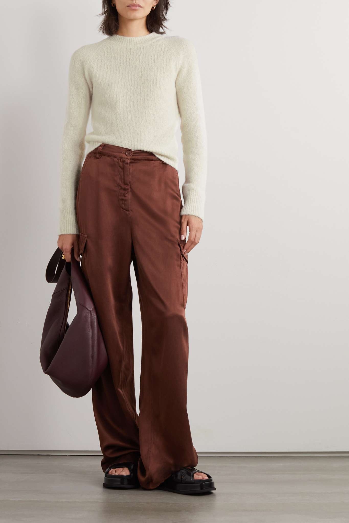 Faille straight-leg cargo pants - 2