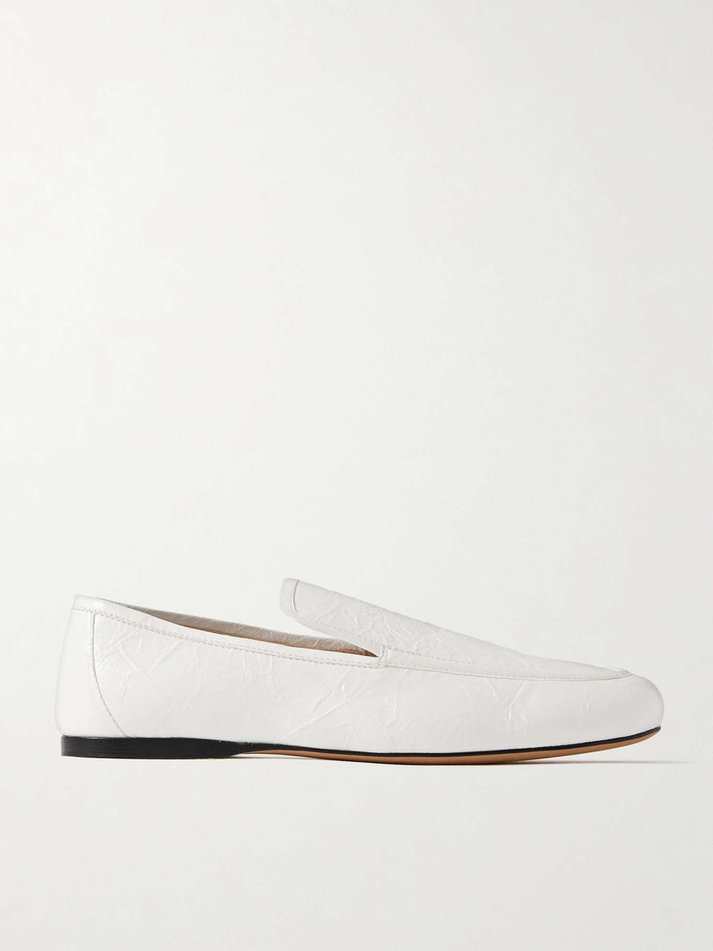 Alessio crinkled-leather loafers - 1