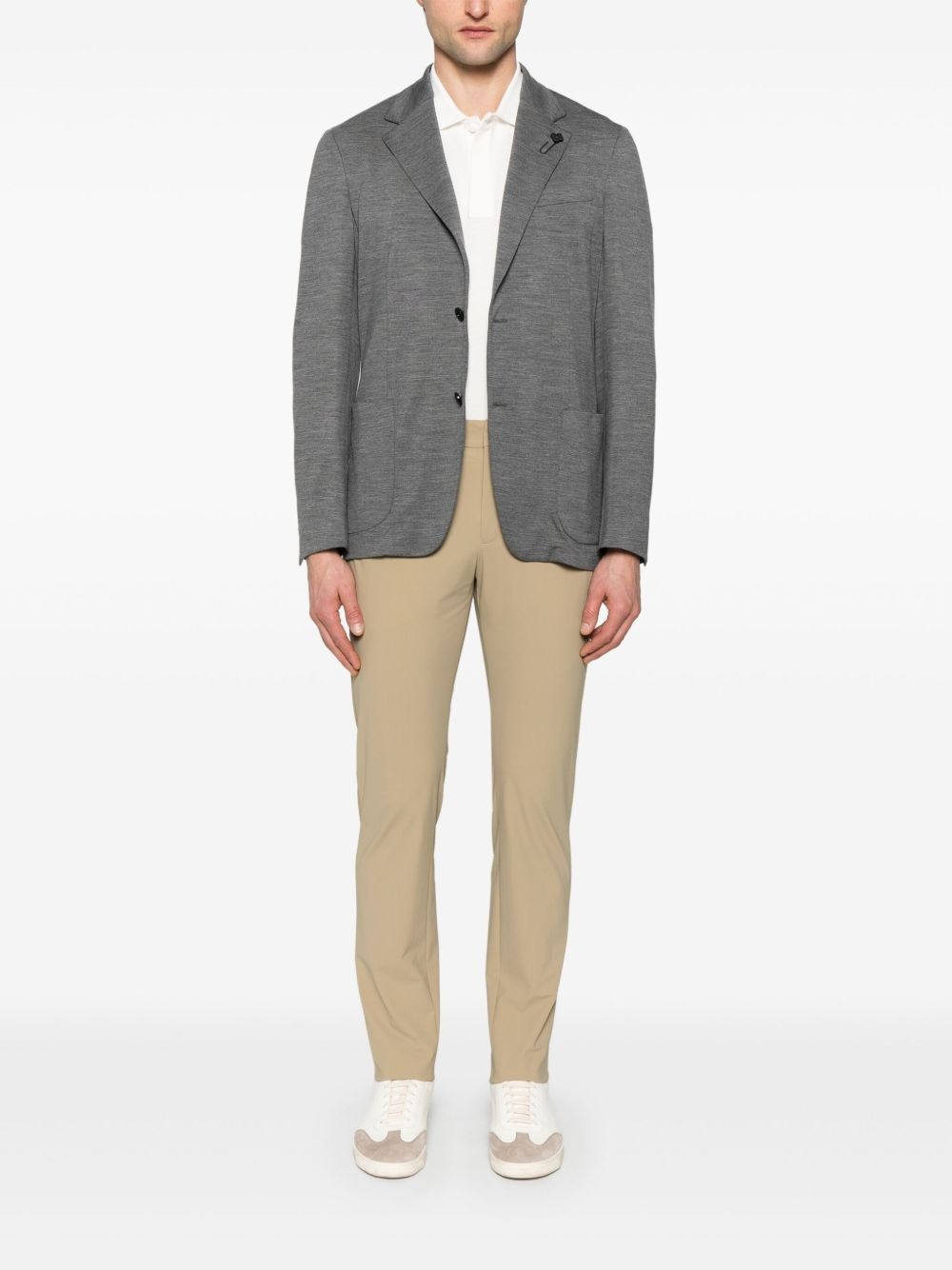 single-breasted blazer - 2