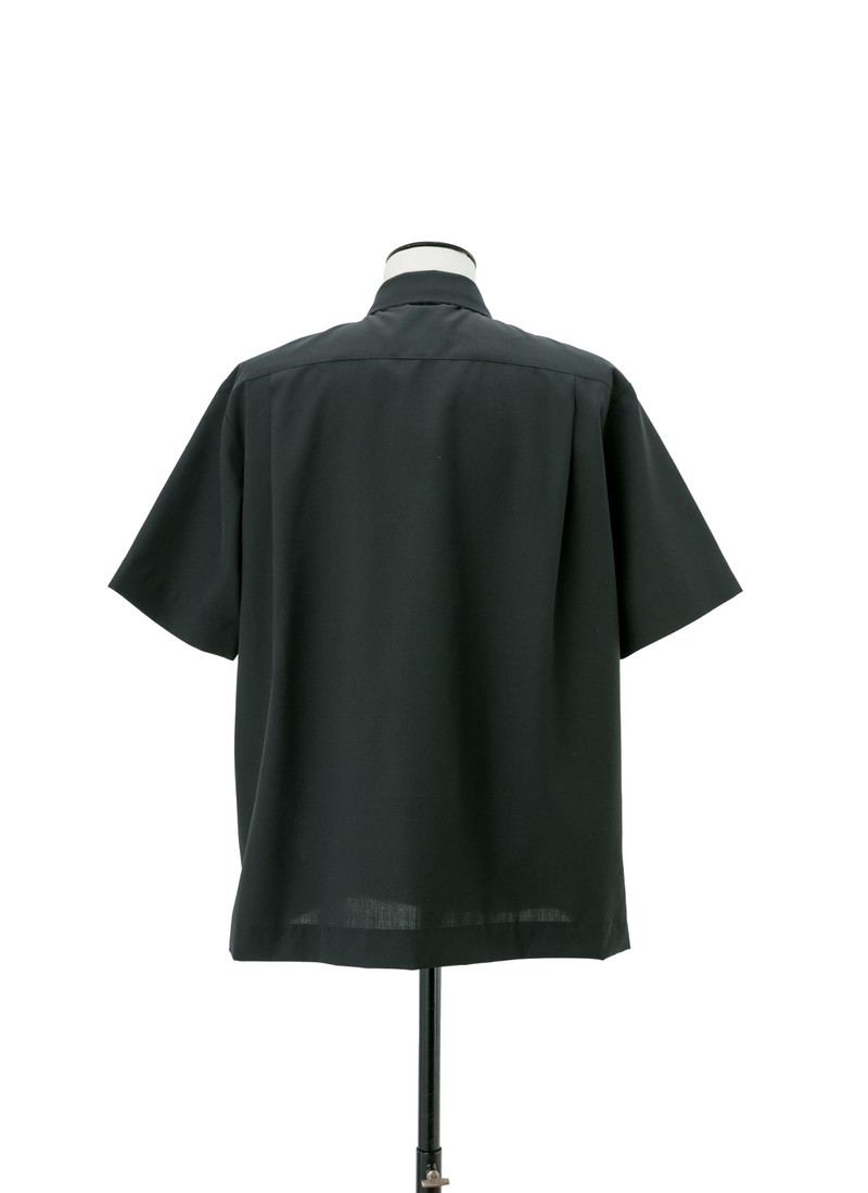 sacai Wool Silk Suiting Shirt | REVERSIBLE