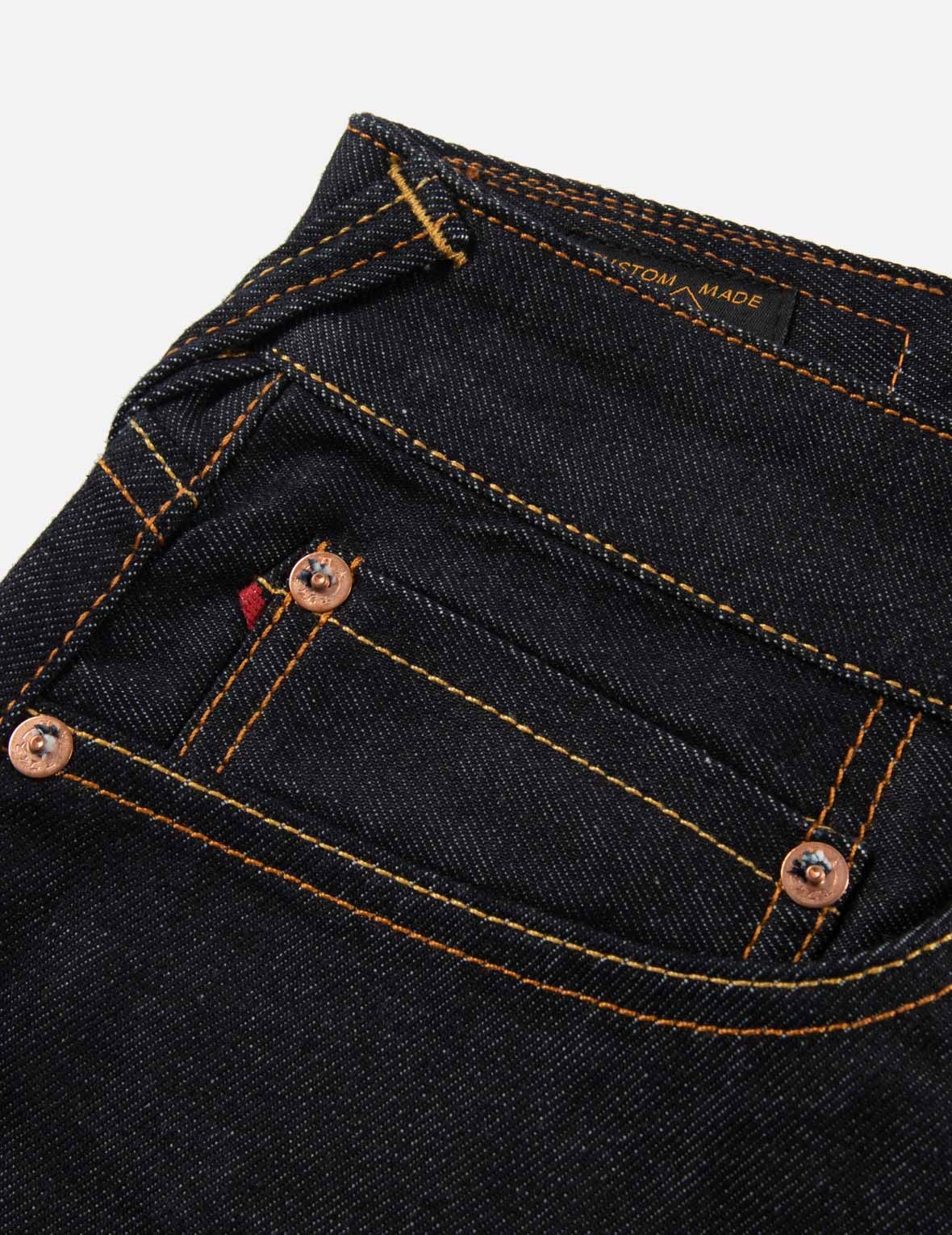 Seagull Print Carrot Fit Denim Jeans #2017 - 9