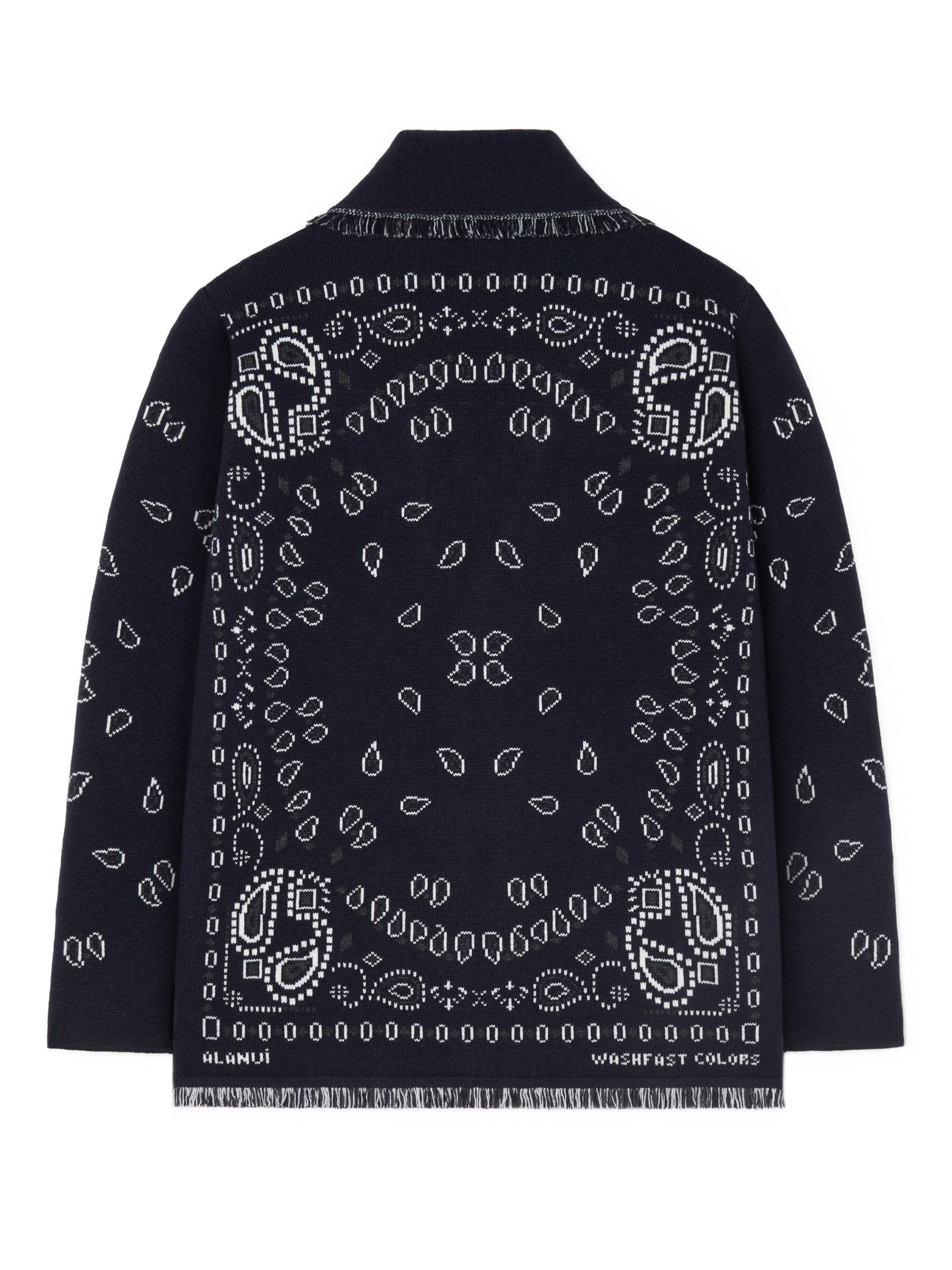 Bandana Jacquard Cardigan - 2