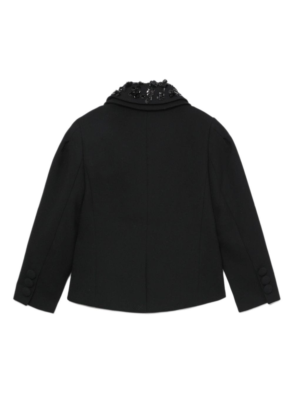 sequin-embellished jacket - 6