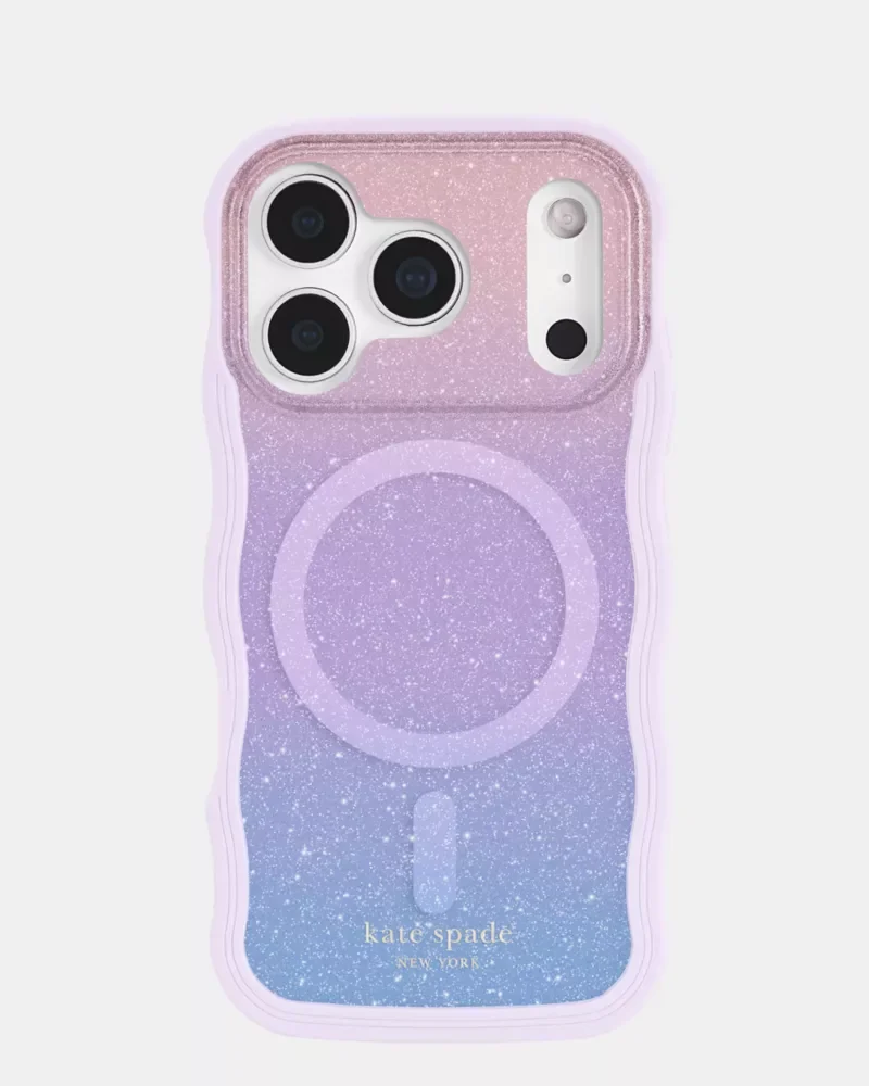 Kate Spade Wavy - Opal Glitter Magsafe Case - 1