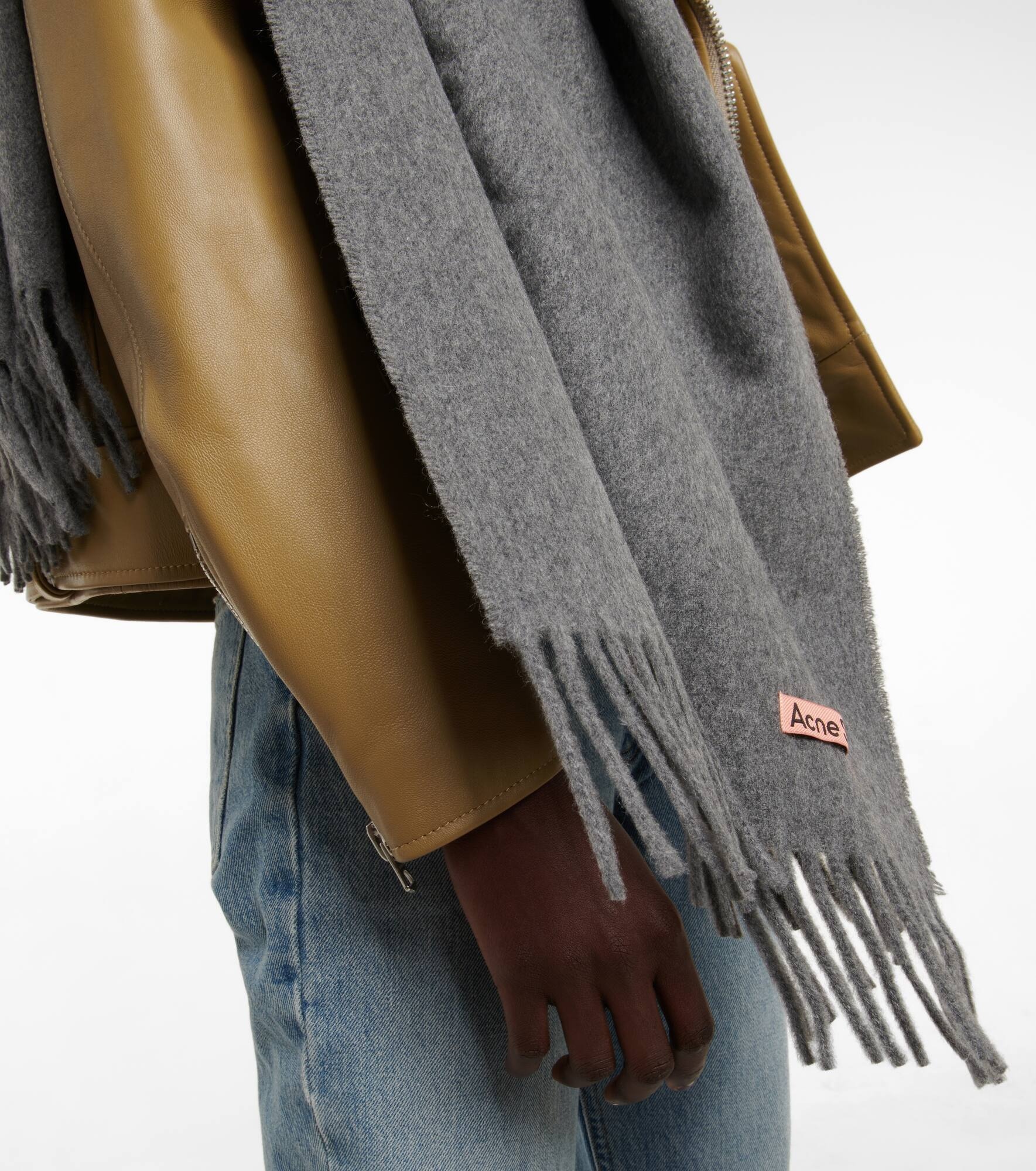 Canada Narrow cashmere scarf - 3