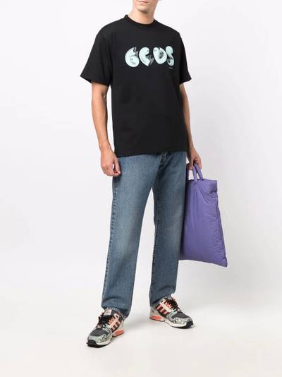 GCDS graphic-print cotton T-shirt outlook