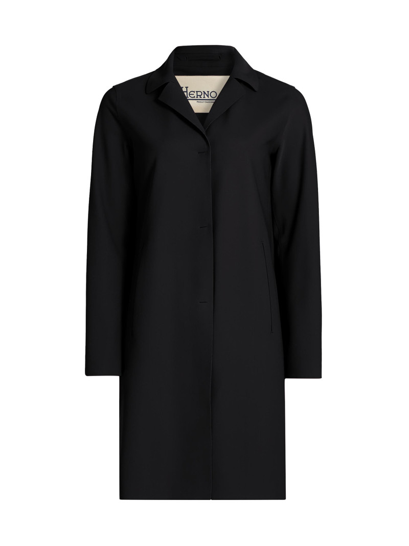 Women's Scuba Snap Front Jacket - Black 1