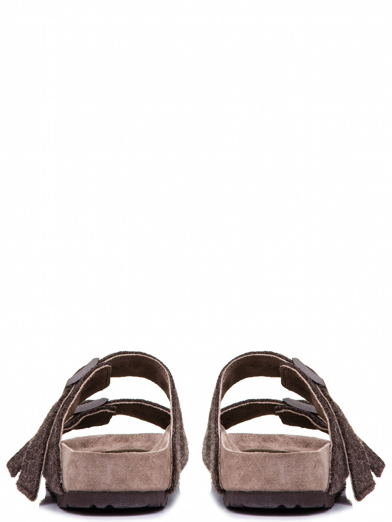Dark brown Men's Sandals 4