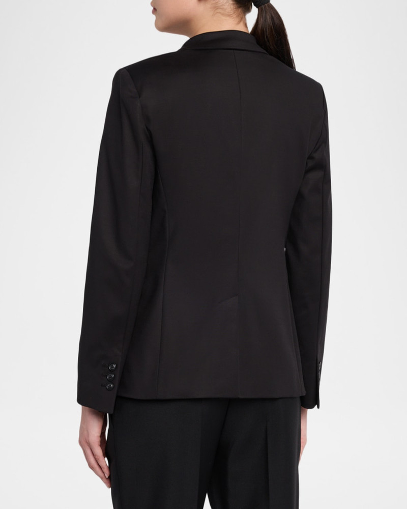 Cotton Couture Single-Button Blazer 3
