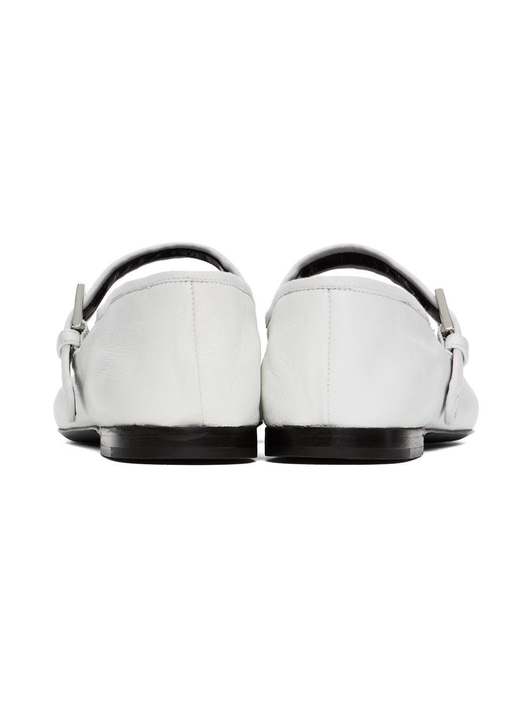 White Boheme MJ Ballerina Flats - 2