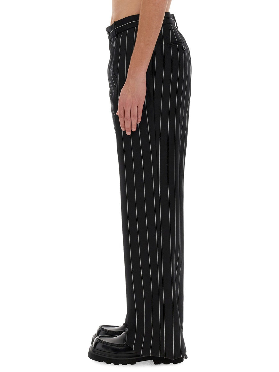 Dolce & Gabbana Men Pinstripe Pants - 4
