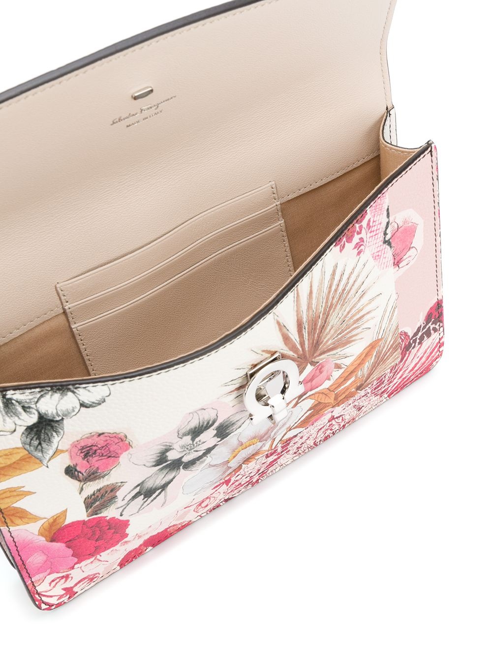 floral print clutch bag - 5