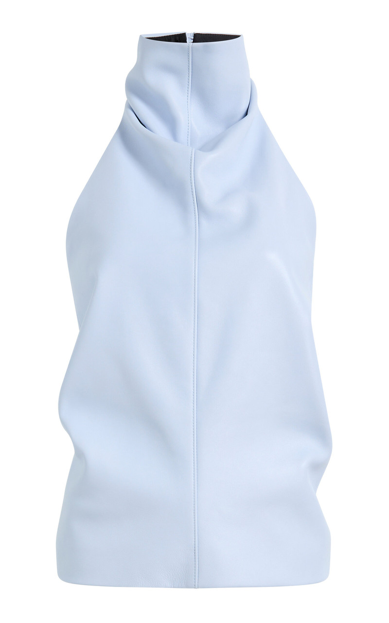 Rone Plonge Leather Top light blue 1