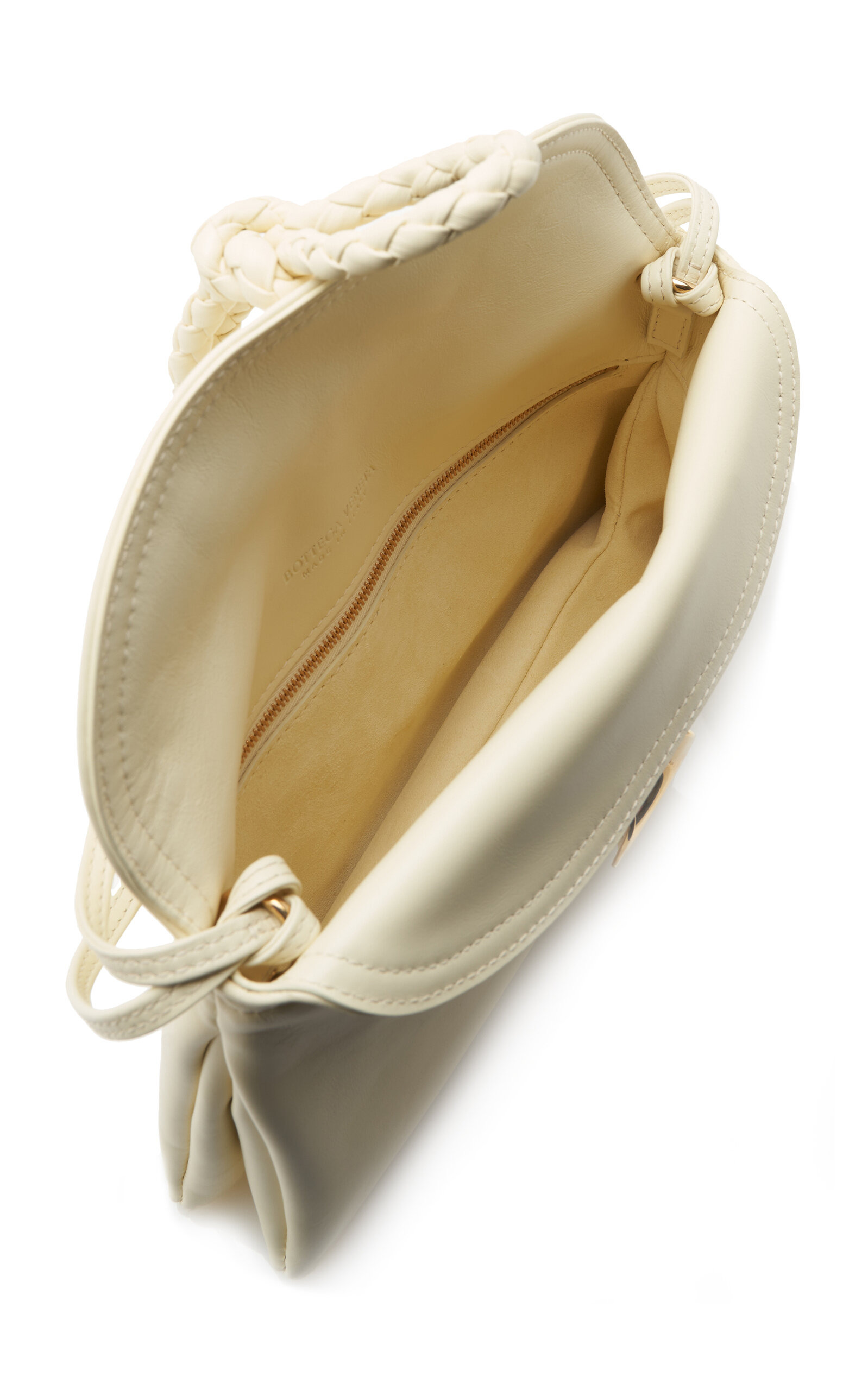 Small Liberta Leather Crossbody Bag yellow - 7