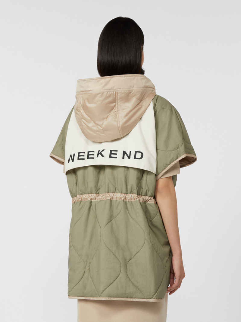 RIVA Reversible water-repellent canvas cape 6